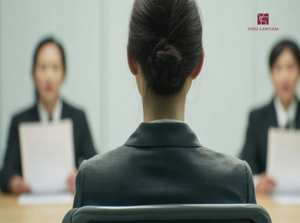 Accused of Fraud Conspiracy in Korea Just for Being There? How One Case Ended with No Charges Police interview room in Korea — fraud investigation and legal representation