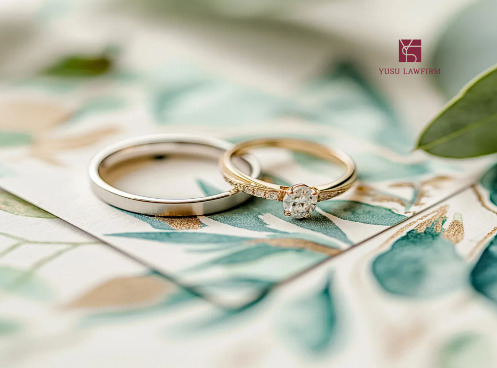Holding an Affair Partner Accountable in Korea — Without Getting Divorced Wedding rings on a table — affair damages lawsuit in Korea