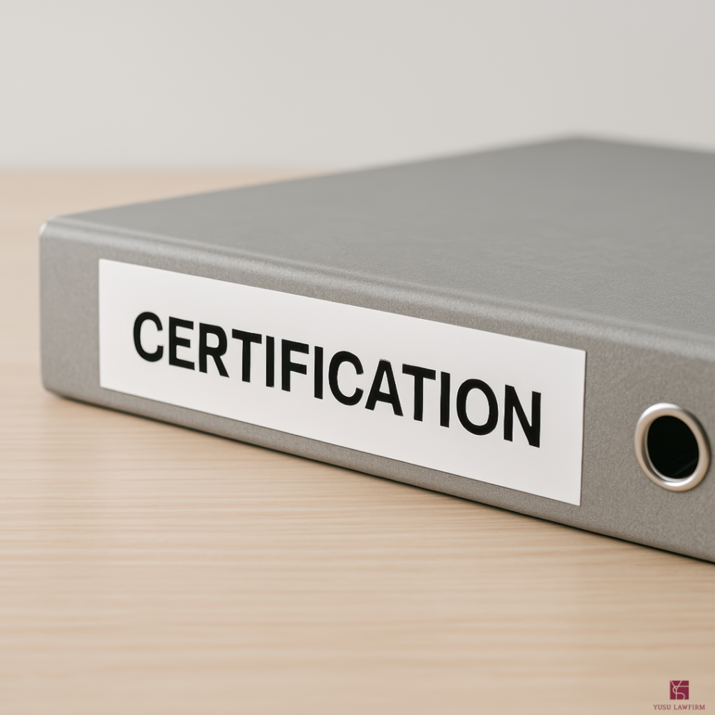 Digital evidence files and documents, criminal case in Korea