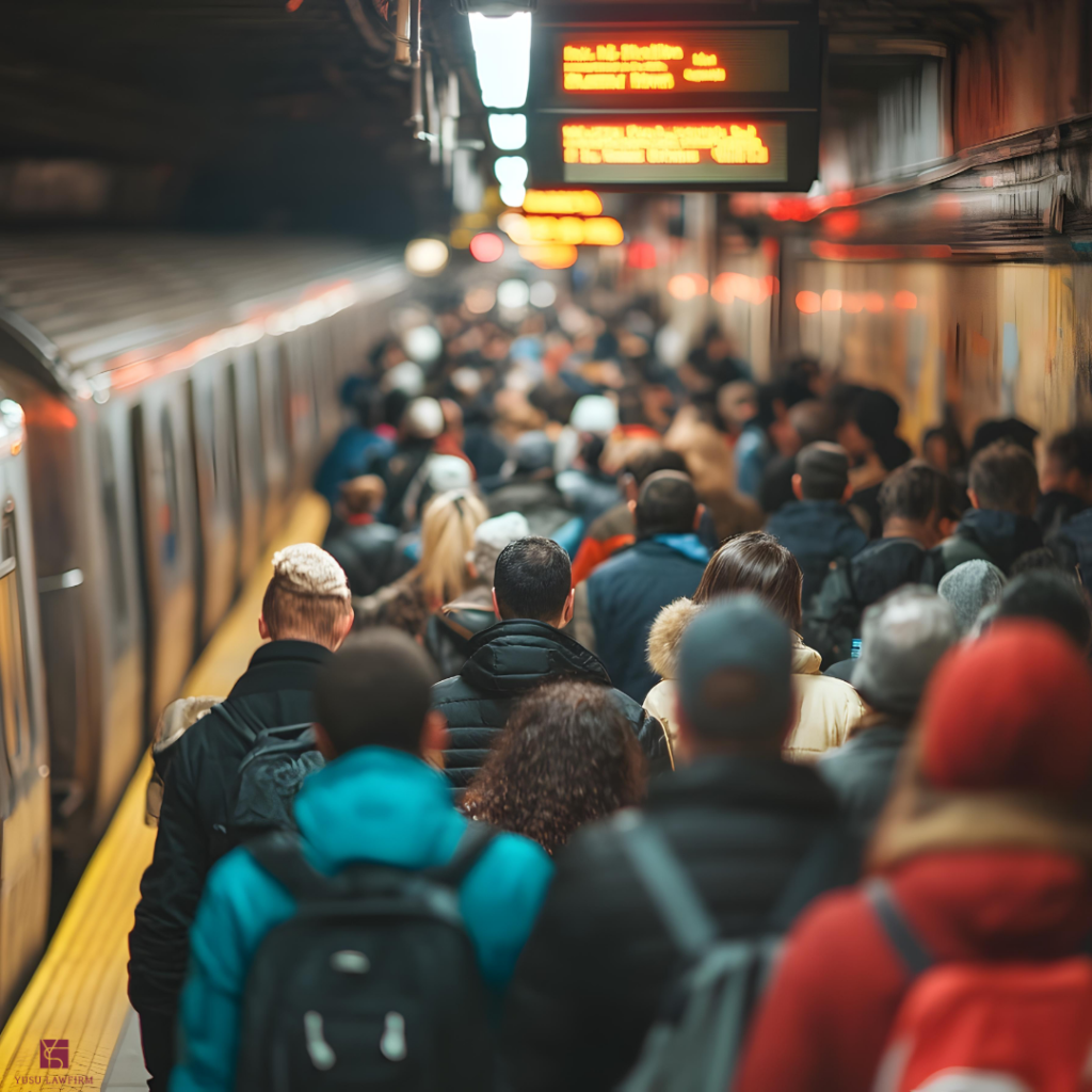 Accused of Groping on the Subway in Korea: How CCTV and Evidence Led to a Not-Guilty Verdict Crowded subway train in Korea, false groping accusation case