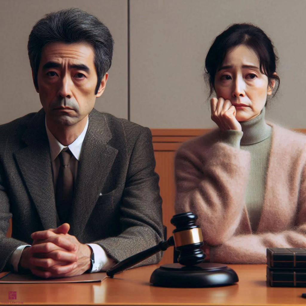 Foreigner consulting a Korean English-speaking lawyer after an arrest