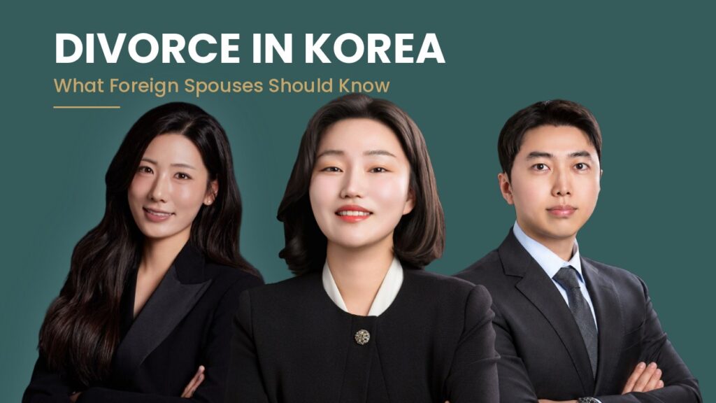 Divorce in Korea for foreign spouses - YUSU LAWFIRM
